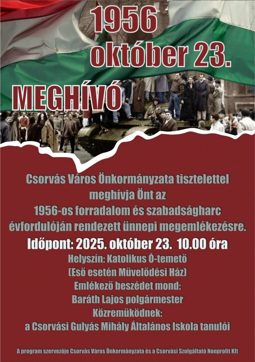 október23 plakát